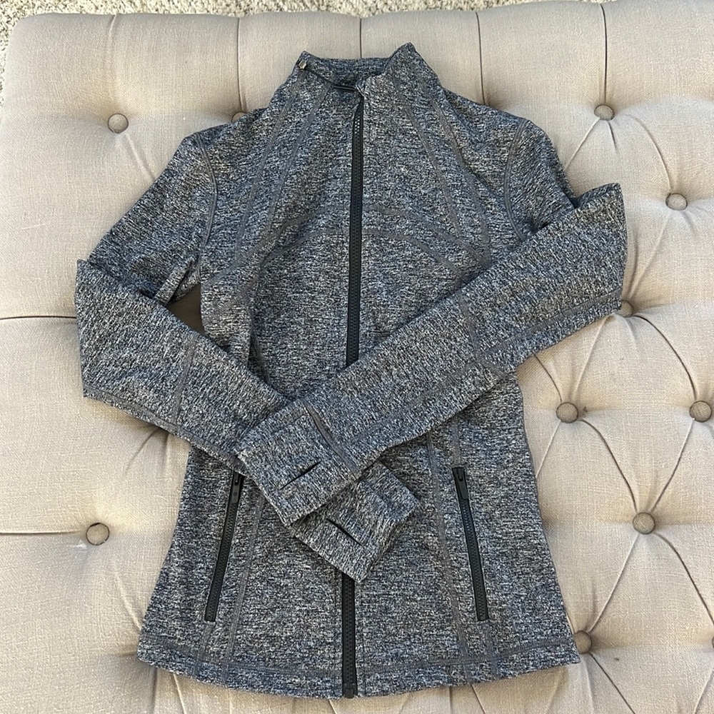 Lululemon grey define jacket sz 6